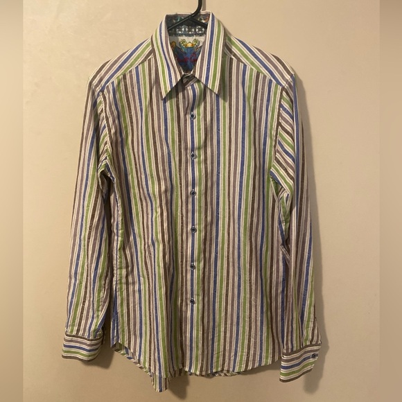 Robert Graham men’s button up shirt size medium - Picture 1 of 11